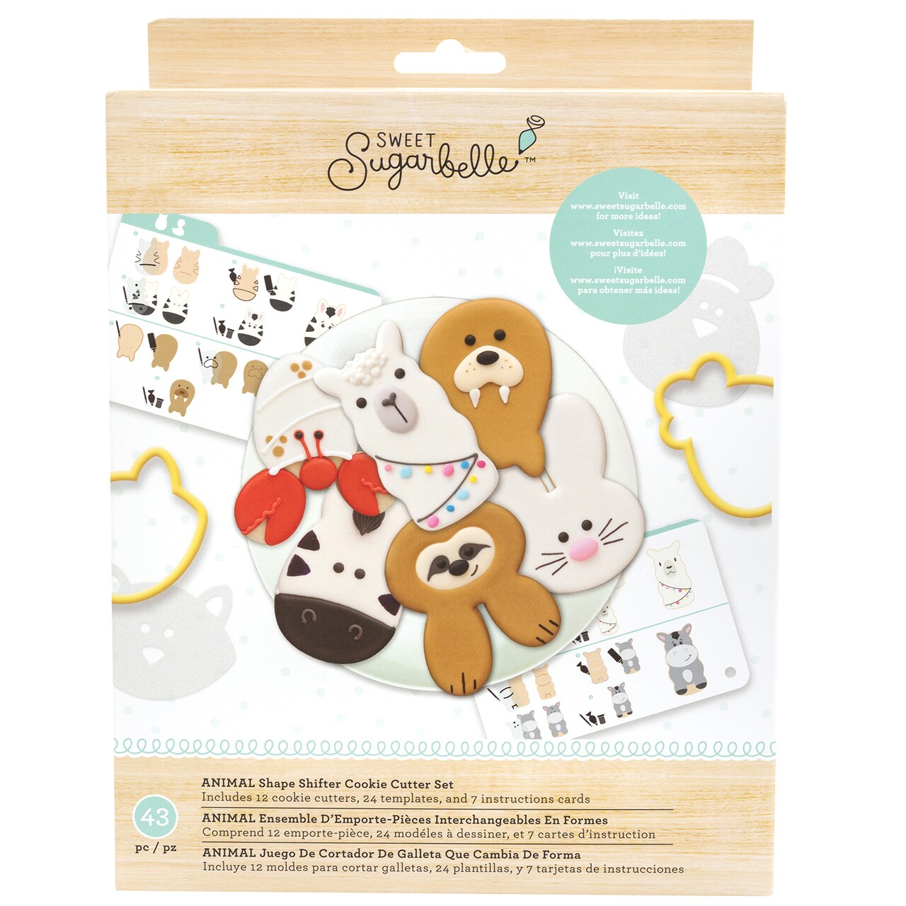 Sweet Sugarbelle Cookie Cutter Animal Shape Shifters Set 1 Pcs 350376 by AC
